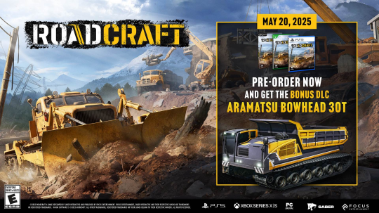 重型机械模拟游戏《RoadCraft》发布玩法前瞻 5月20日发售[图6]