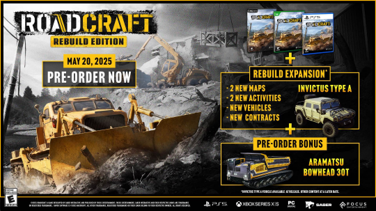 重型机械模拟游戏《RoadCraft》发布玩法前瞻 5月20日发售[图7]