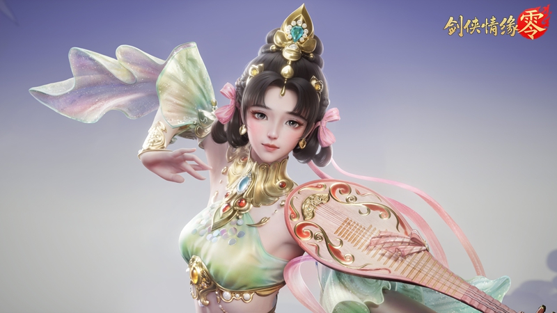 琵琶动江湖！《剑侠情缘·零》特色门派云霓惊艳现身[图3]