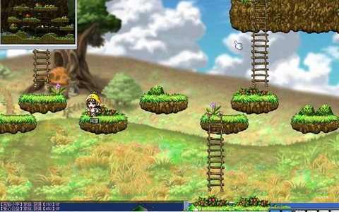 冒险岛2怎么看蓝蘑菇[图1]