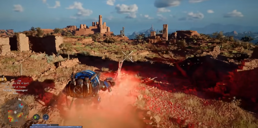 《红色沙漠》公开坐骑演示PV，有飞龙还有机甲！[图2]