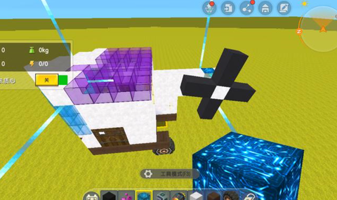 迷你世界怎么建直升机