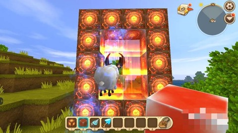 迷你世界如何进地狱