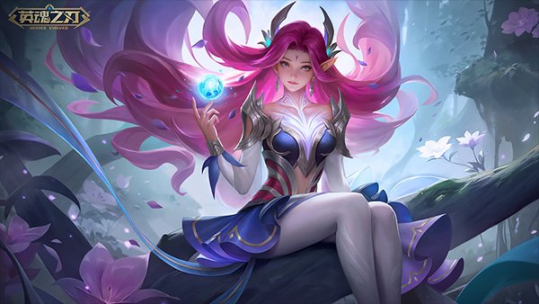 《英魂之刃》风暴之灵灵曦花影皮肤上线！秘密花园活动开启！[图1]
