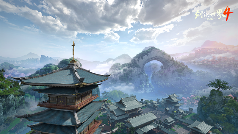 天光云影共徘徊！《剑侠世界4：无限》拟真江湖天气系统首曝[图1]
