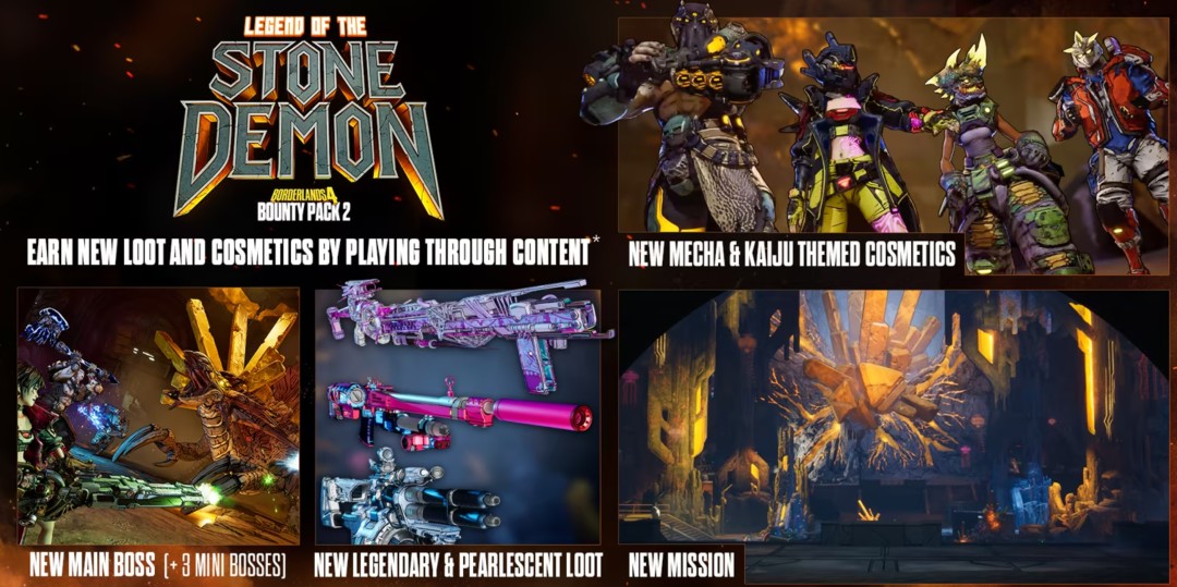 《无主之地4》赏金包2 2月26日上线 新增珠光级稀有装备[图2]