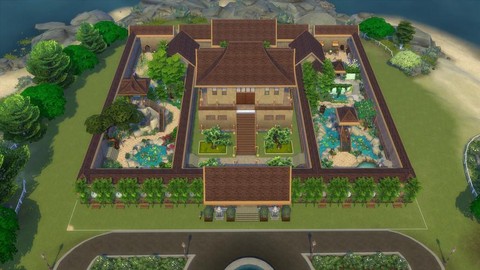 模拟人生4学校怎么建