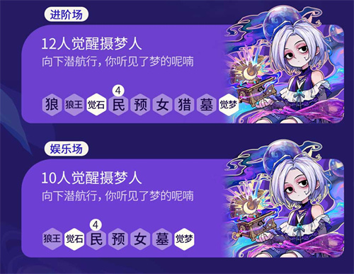 酣眠魔女，深梦迷航，网易狼人杀觉醒摄梦人正式登场[图3]