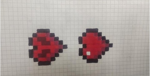 我的世界心形怎么摆[图1]