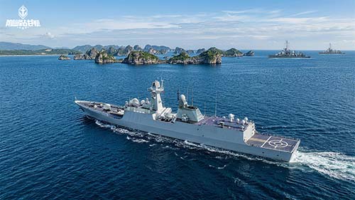《巅峰战舰》周年版本前瞻：大国重器集结，055万吨大驱5.1入列[图3]