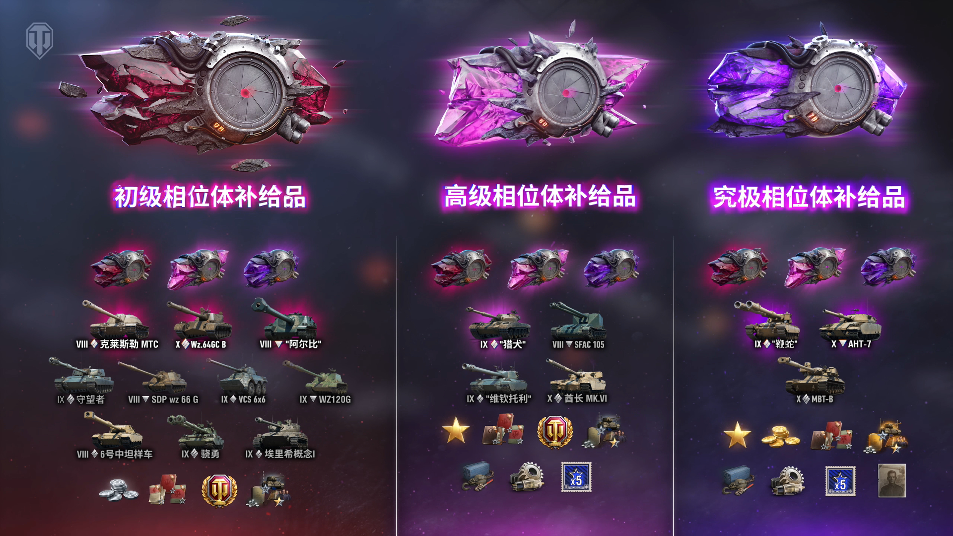 《坦克世界》星火燎原活动上线，免费获取10个相位体补给品！[图4]