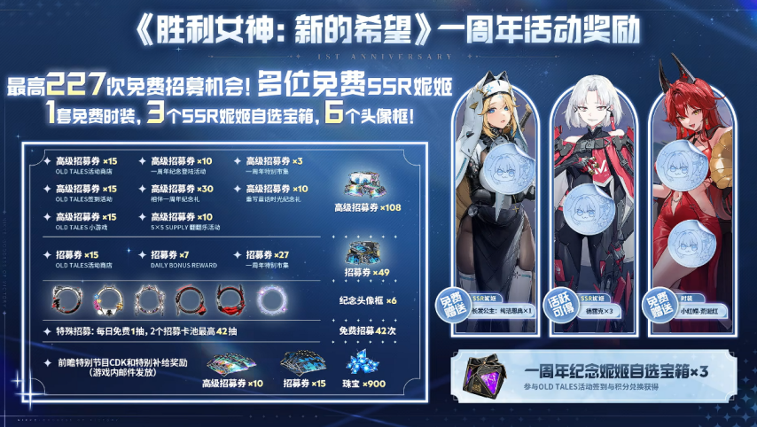 送227抽！《胜利女神》国服一周年版本5月20日上线[图5]