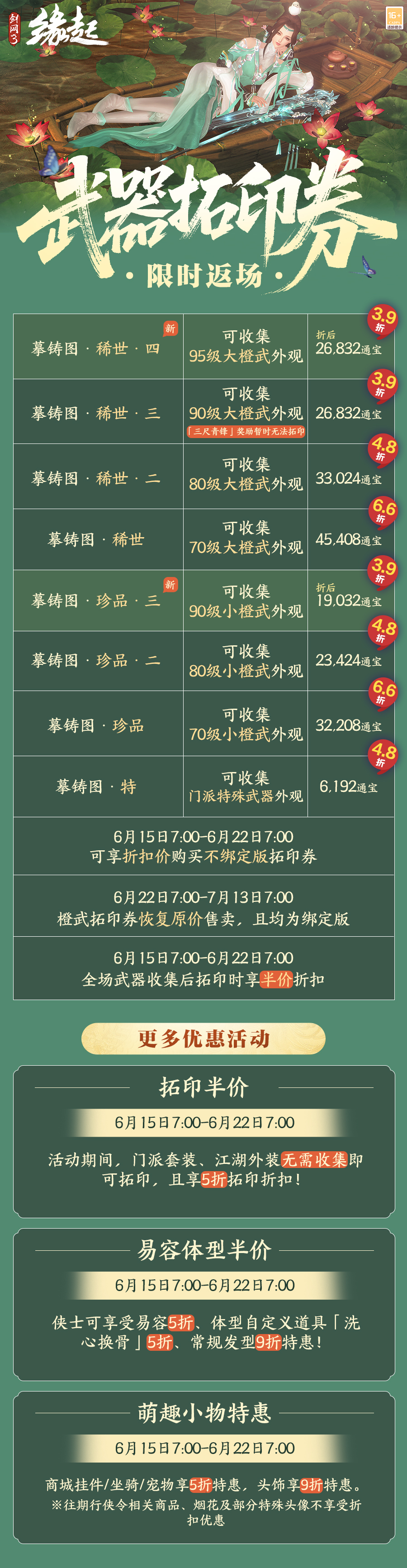 《剑网3缘起》弈血上阳下半赛季今日启程海量更新齐上线[图4]