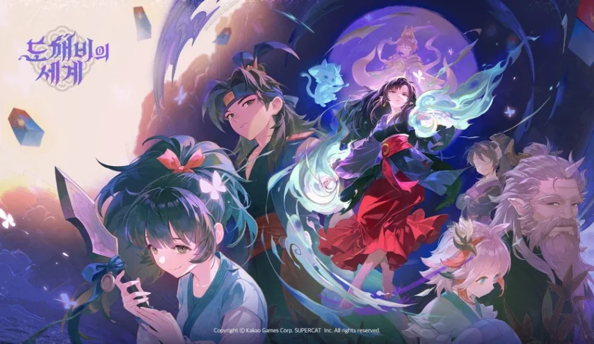 2.5D韩式奇幻MMO《鬼怪世界》定档10月！